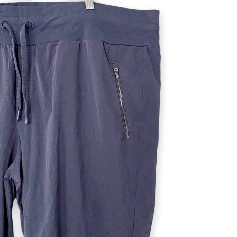 Athleta Trekkie North Jogger Blue Hiking Trail Stretch Pants Ankle Length - Picture 5 of 13